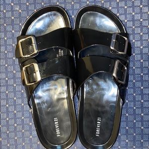 Forever 21 Jelly Slides
